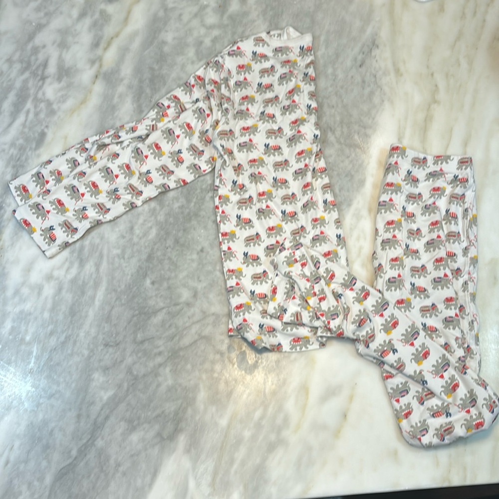 Roller Rabbit Long Sleeved Christmas Hathi Size XS
